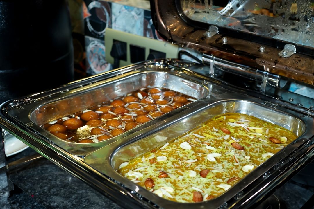 Indian dessert buffet