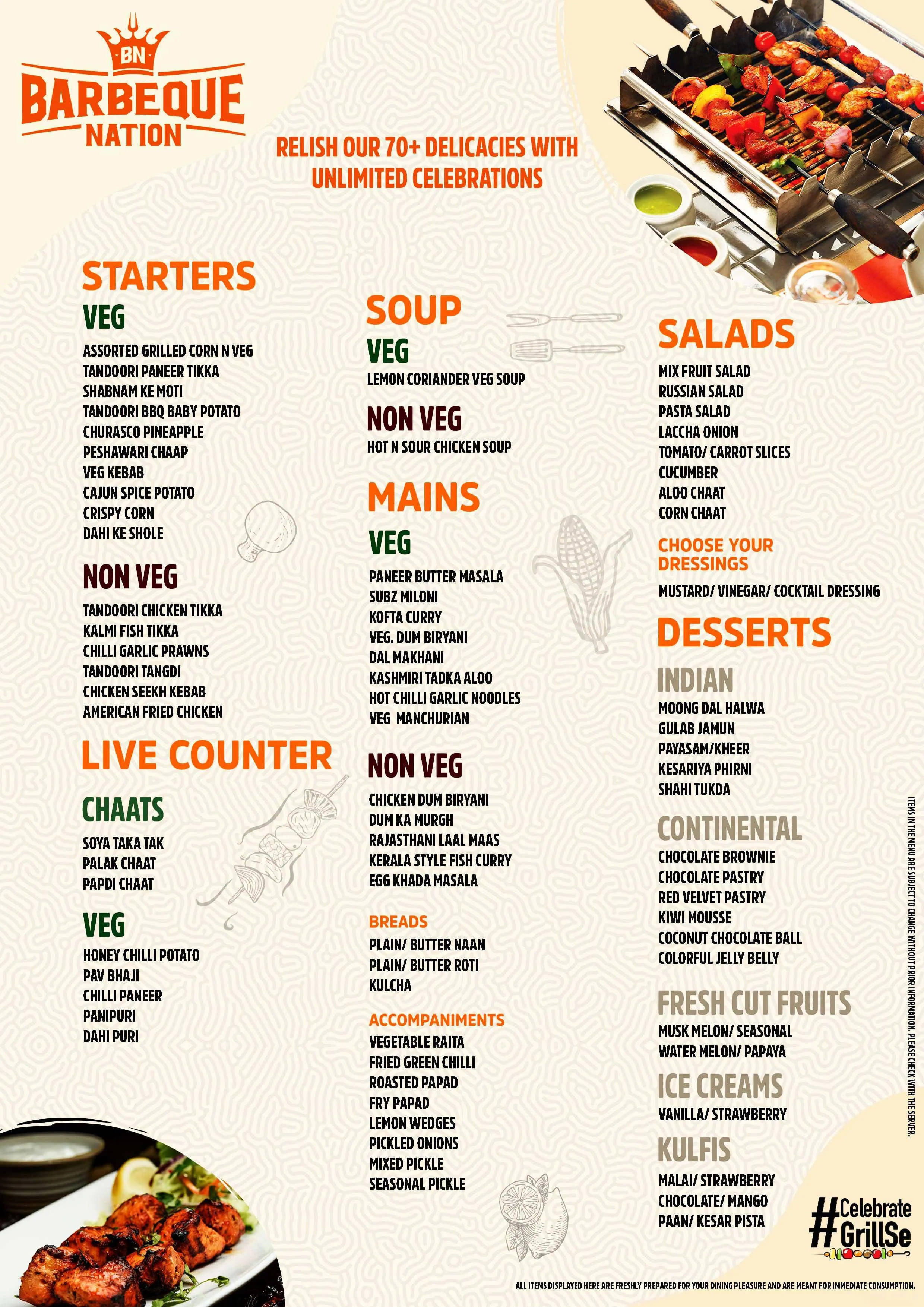 Sayaji barbeque nation cheap