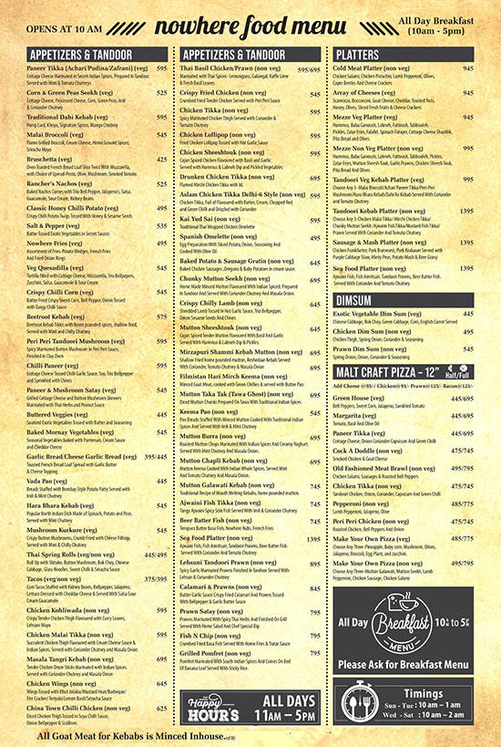 Menu page 2