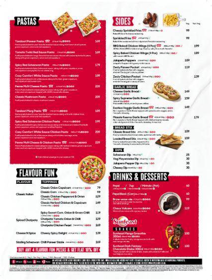 Pizza Hut Printable Menu With Prices: Ultimate Guide to Savings