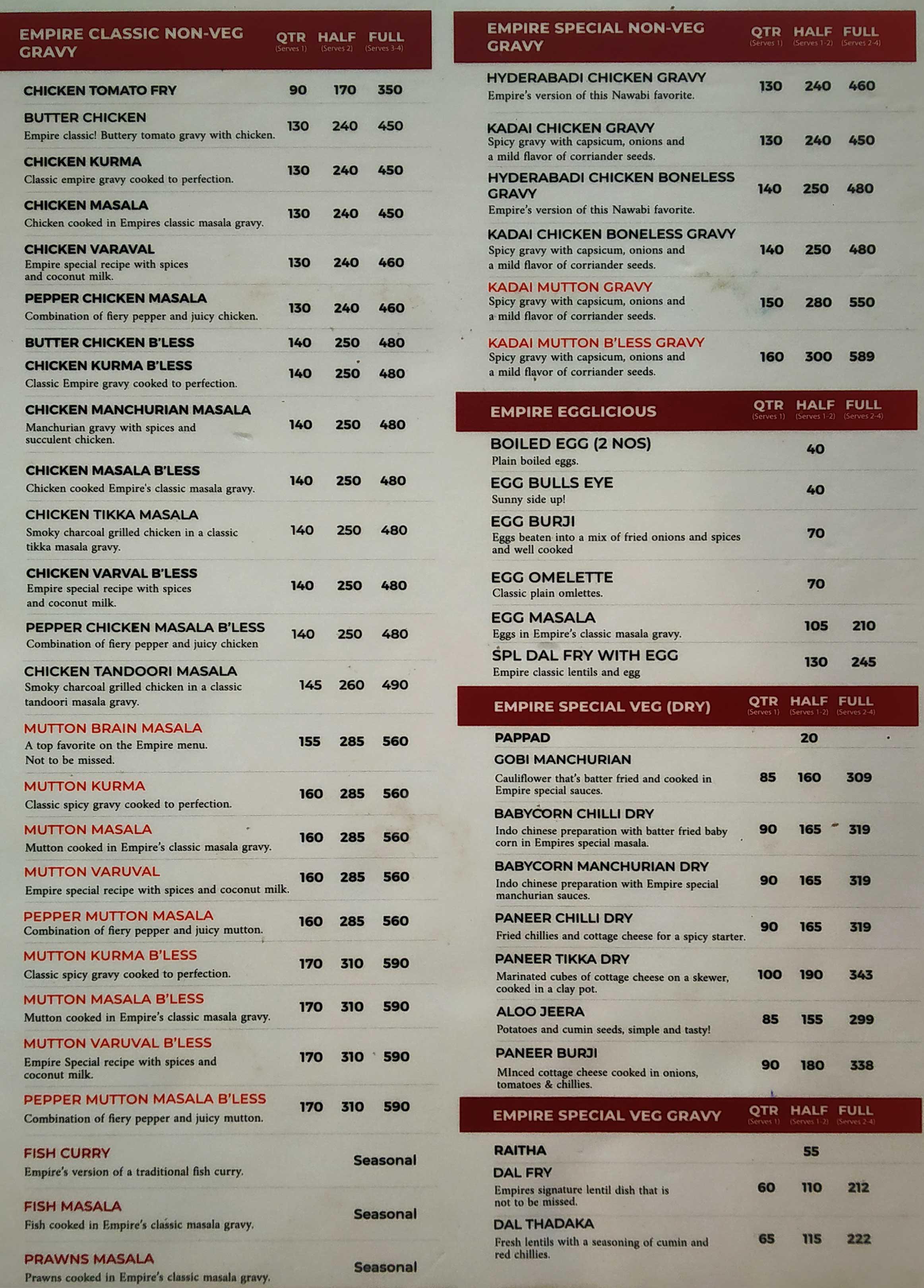 Discover The Finest Dining Experience At Empire Restaurant Swiggy Dineout